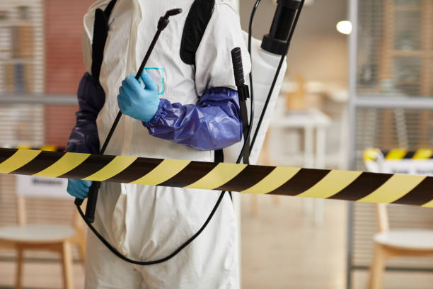 Professional Biohazard technician working in Portland, ME